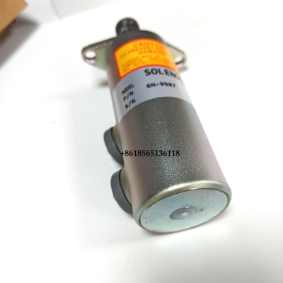 Fuel Shut Off Solenoid Valve 6N-9987 24V For  3208 E3208 Engines