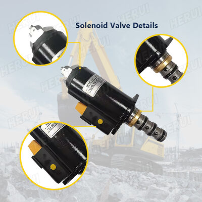 SK200-3 SK220-3 KDRDE5K-31-30C40-101 Solenoid Valve YN35V00019F1 for Kobelco Excavator Spare Parts