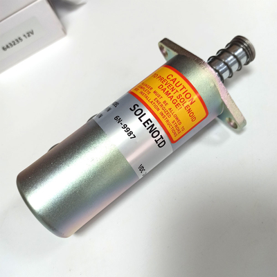 Fuel Shut Off Solenoid Valve 6N-9987 24V For  3208 E3208 Engines