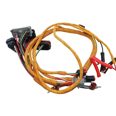 Excavator Diagnostic Cable Engine C6.4 Comprehensive Test Wiring Harness For Caterpillar E320C E320D Injector Harness