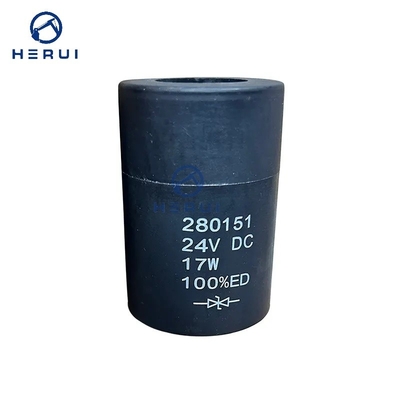24v Solenoid Valve Colin 17W 27W 280151 280153 Excavator Spare Parts