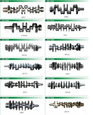 D6D D6E Engine Crankshaft for  Excavator EC210BLC EC210B EC210